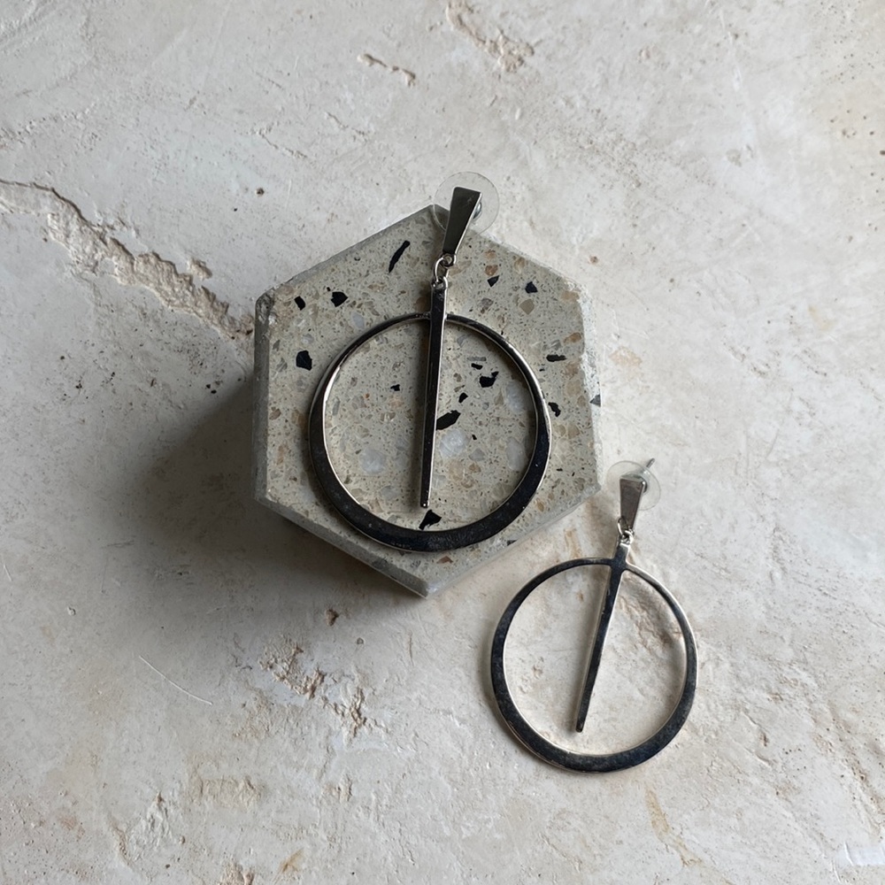 Modern shapes earrings